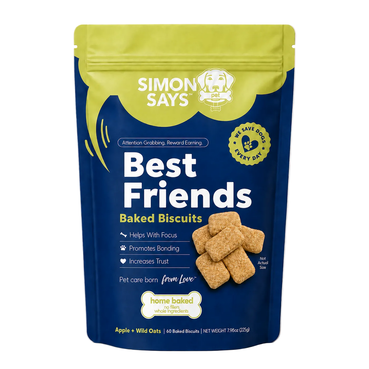 Best Friends Baked Biscuits Apple and Oats