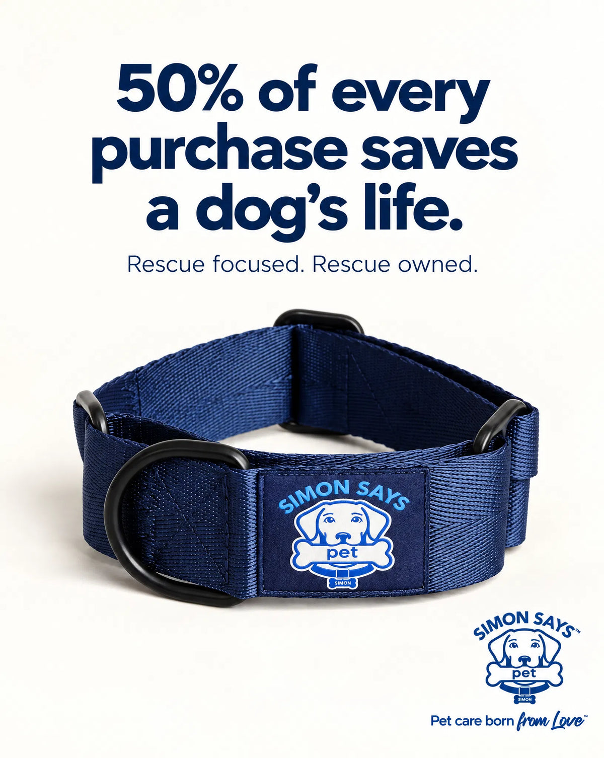 Comfort Fit Martingale Collar - sm/md