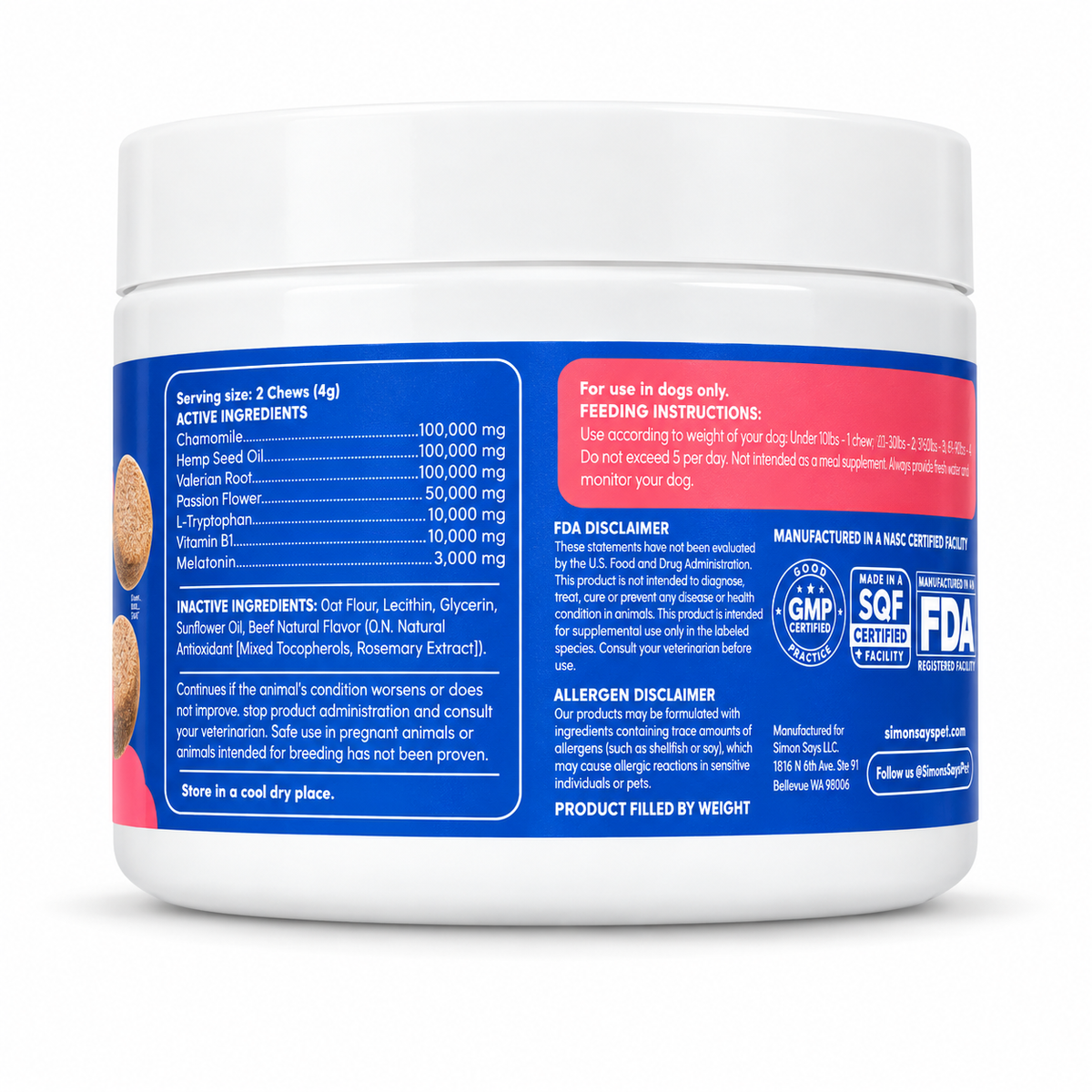 Settle Down Calming Supplement
